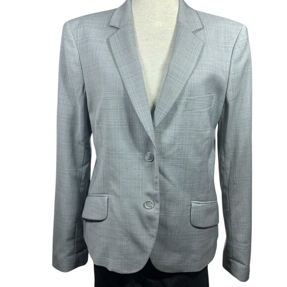 TIGER OF SWEDEN tailored Emily Wool Blend Fully Lined light Grey Blazer size 42 - Picture 9 of 12